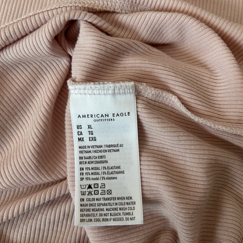 American Eagle Soft & Sexy Oversized Short Sleeve T-Shirt. XLarge - Picture 6 of 7